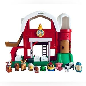 Fisher-Price Little People Animal Fun Sounds Farm With Extra People And Animals